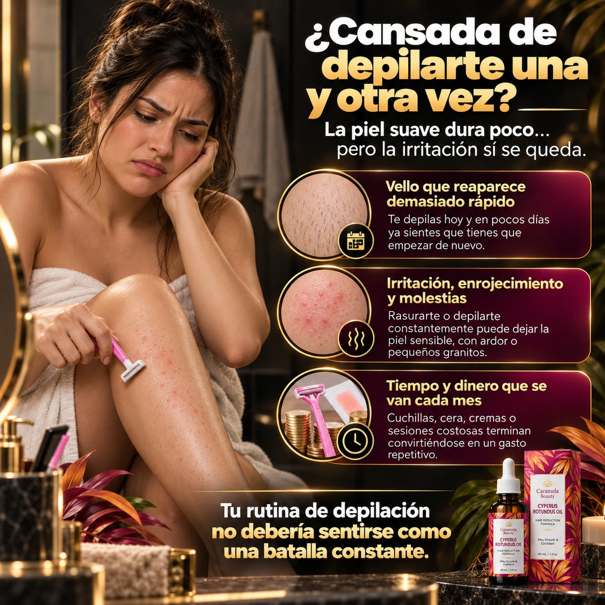 Cyperus Rotundus Oil™ - Elimina el Bello de Raíz