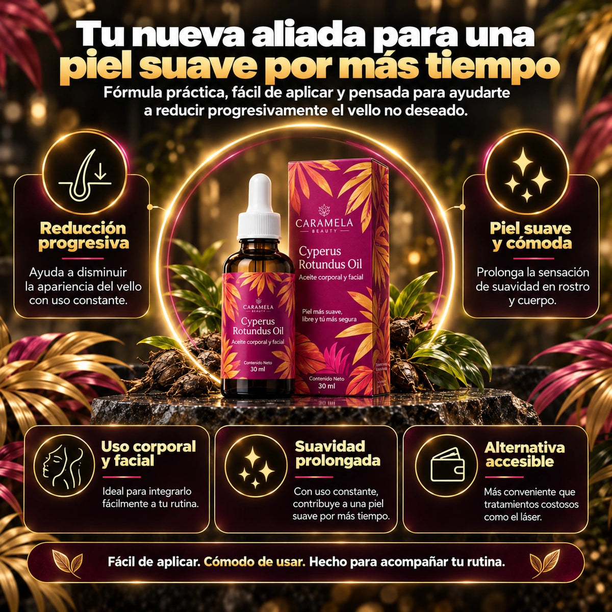Cyperus Rotundus Oil™ - Elimina el Bello de Raíz