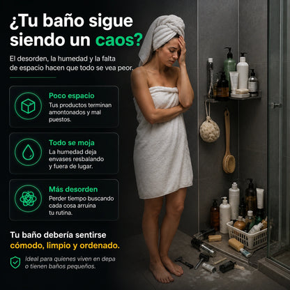 Organizador Esquinero De Ducha Y Baño