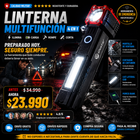 Linterna Táctica de Emergencia 4 en 1™